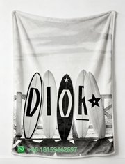 Dior Throw Blankets
